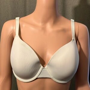 Pink/Victoria’s Secret
Light blue bra 
Size34DD